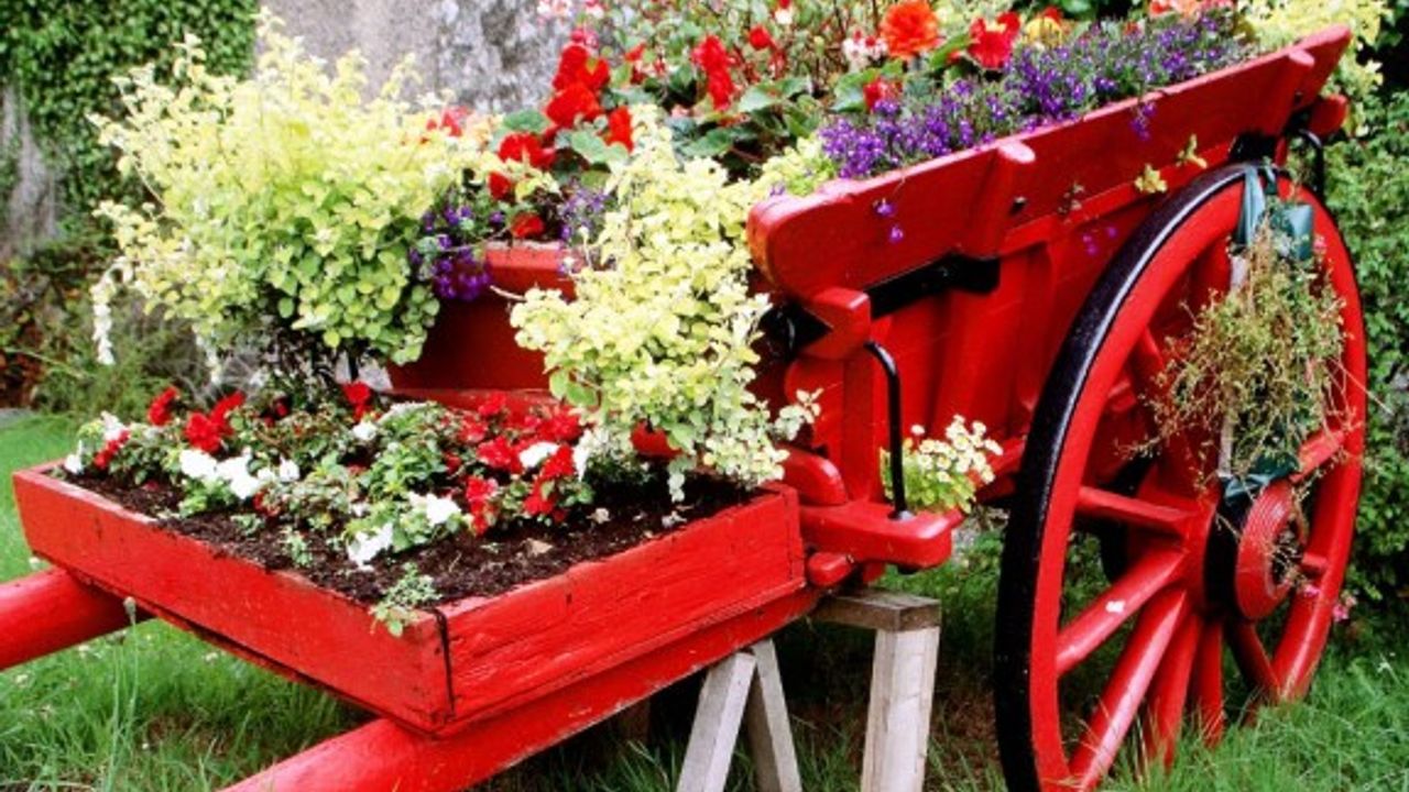 Bahçe Dekorasyonu için Yaratıcı Dekorasyon Fikirleri