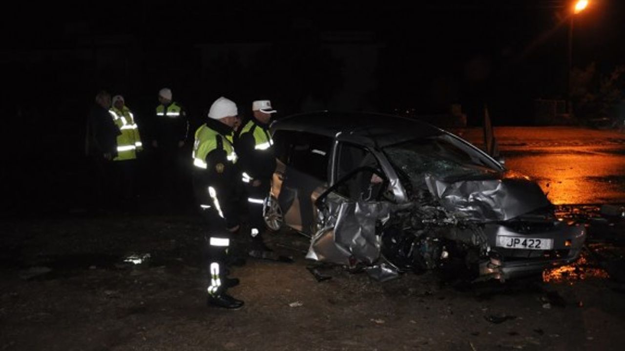 Girne-Güzelyurt yolunda kaza, 1 ölü