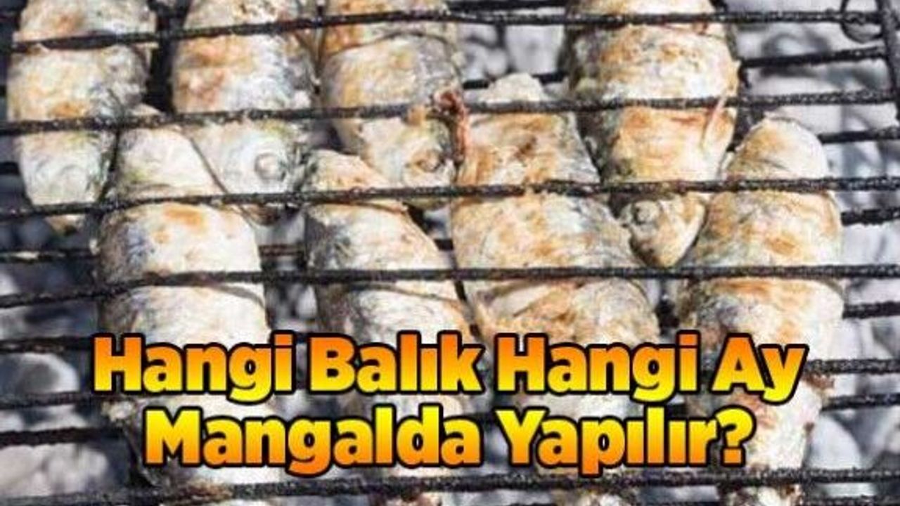 Hangi balık ne zaman mangalda pişirilmeli?
