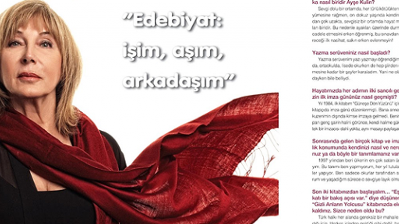 İşine Aşık Bir Yazar Ayşe Kulin