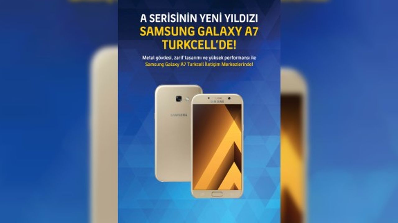 Samsung A7, Kuzey Kıbrıs Turkcell güvencesiyle