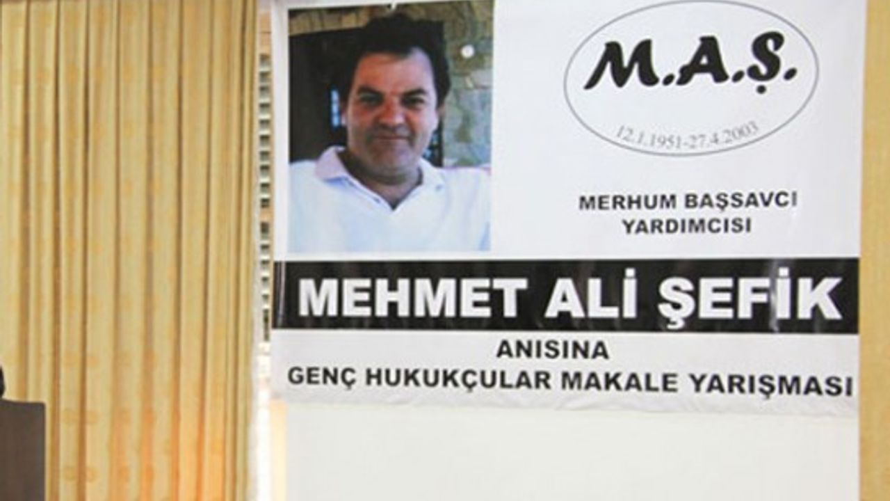 Mehmet Ali Şefik anısına düzenlenen makale yarışması sonuçlandı