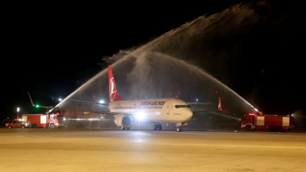 Yeni İstanbul Havalimanı’ndan ilk yurt dışı uçuş KKTC'ye yapıldı