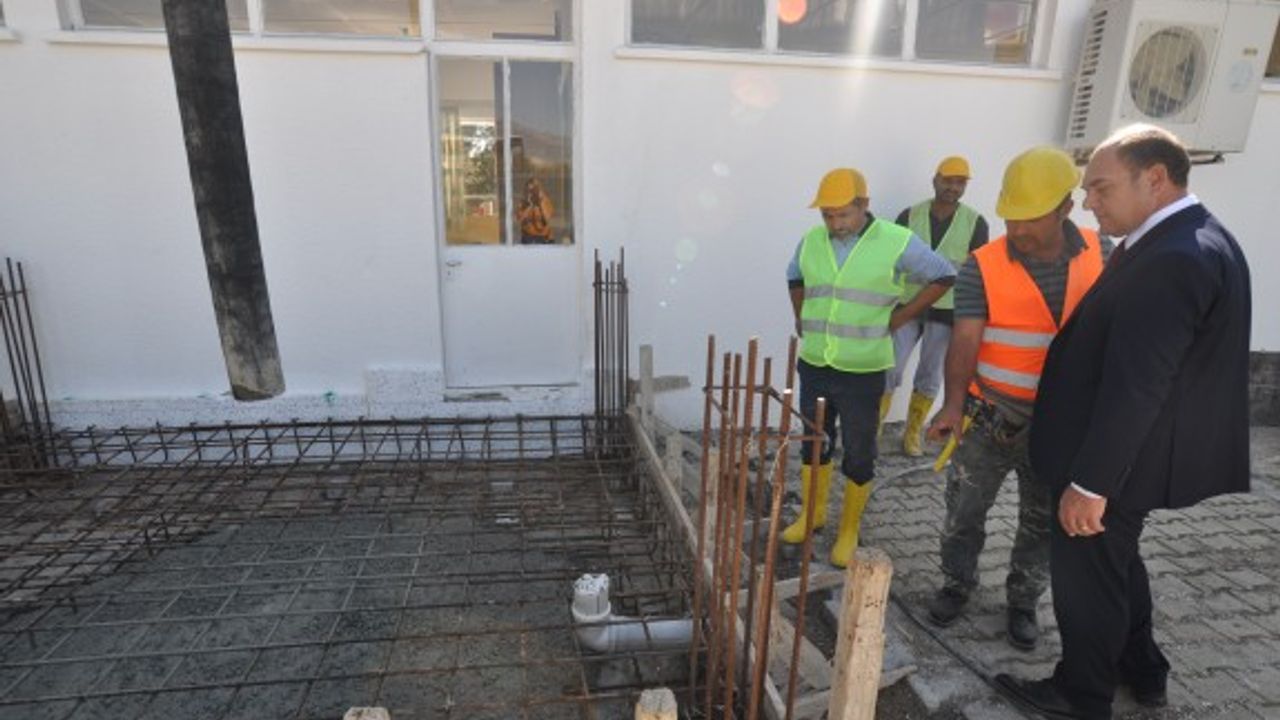 Şht. Mehmet Eray Anaokulu’na ek bina temelleri atıldı