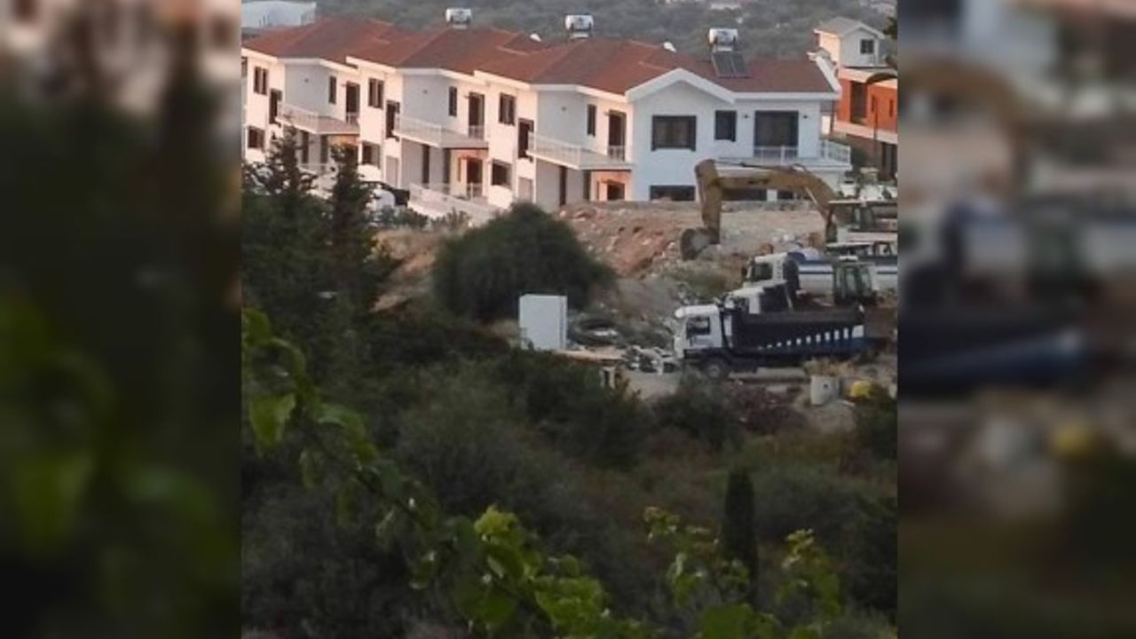 Dere yatakları üzerinde yapılaşma devam ediyor