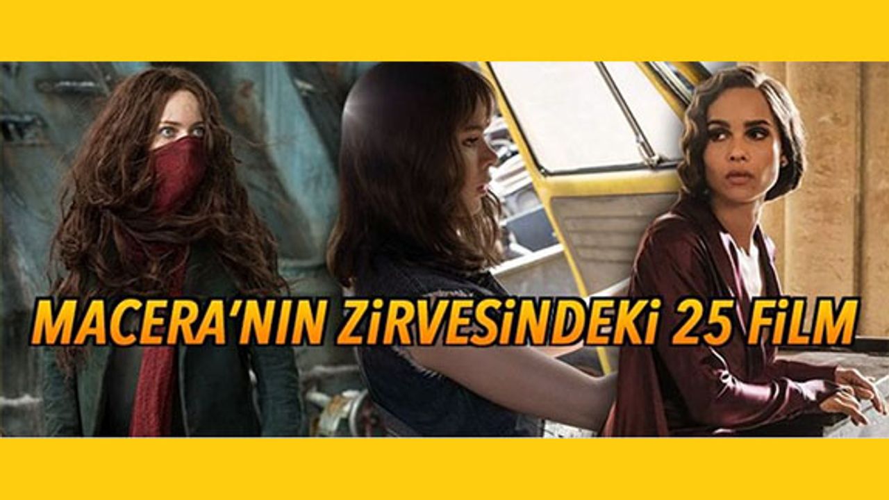 En popüler macera filmleri (IMDb Ocak 2019 verileri)