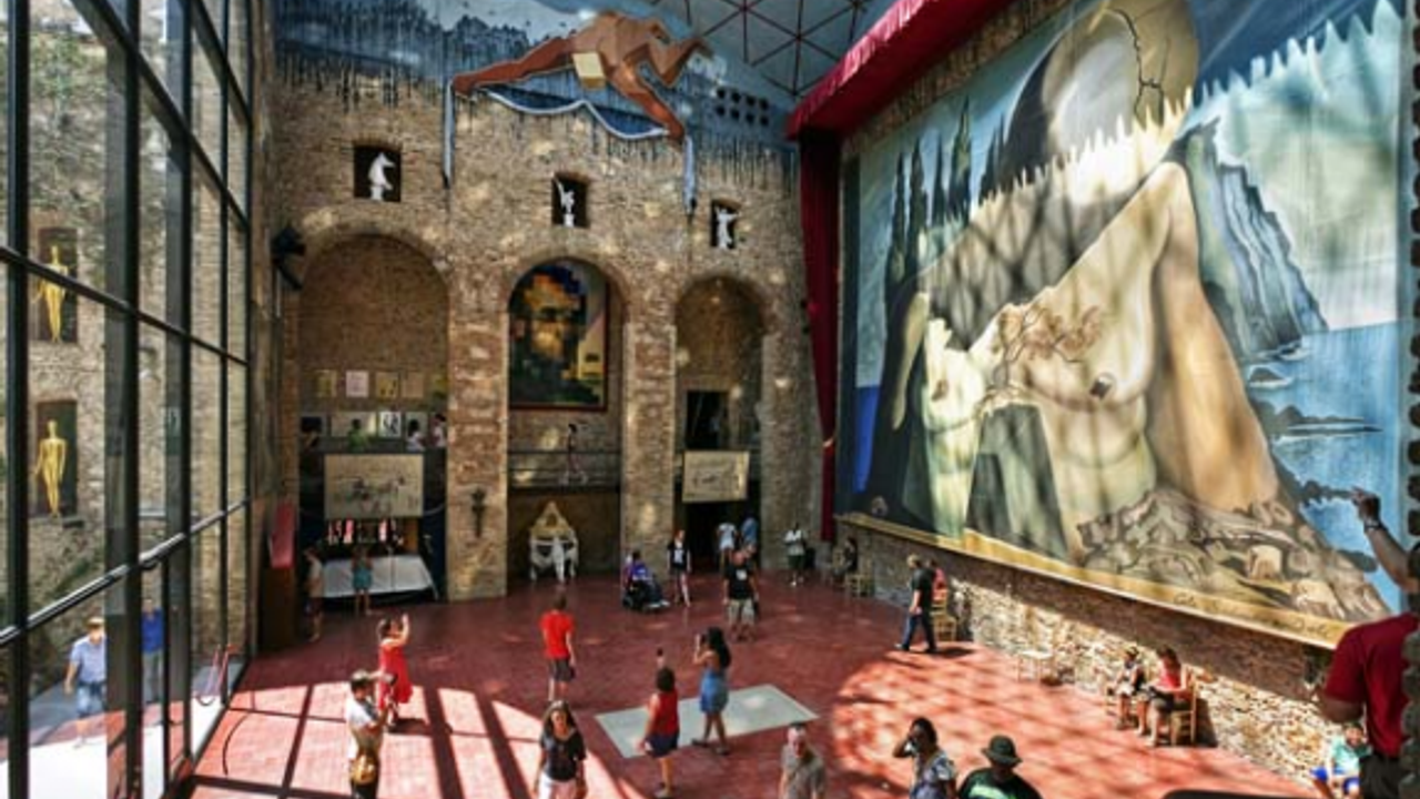 Randevuyla ziyaret edilebilen Dahi Salvador Dali'nin Müzesi