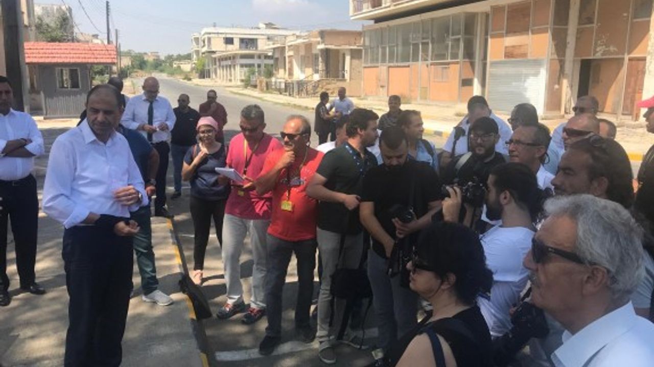 Basın Kapalı Maraş'ta incelemeler yapıyor