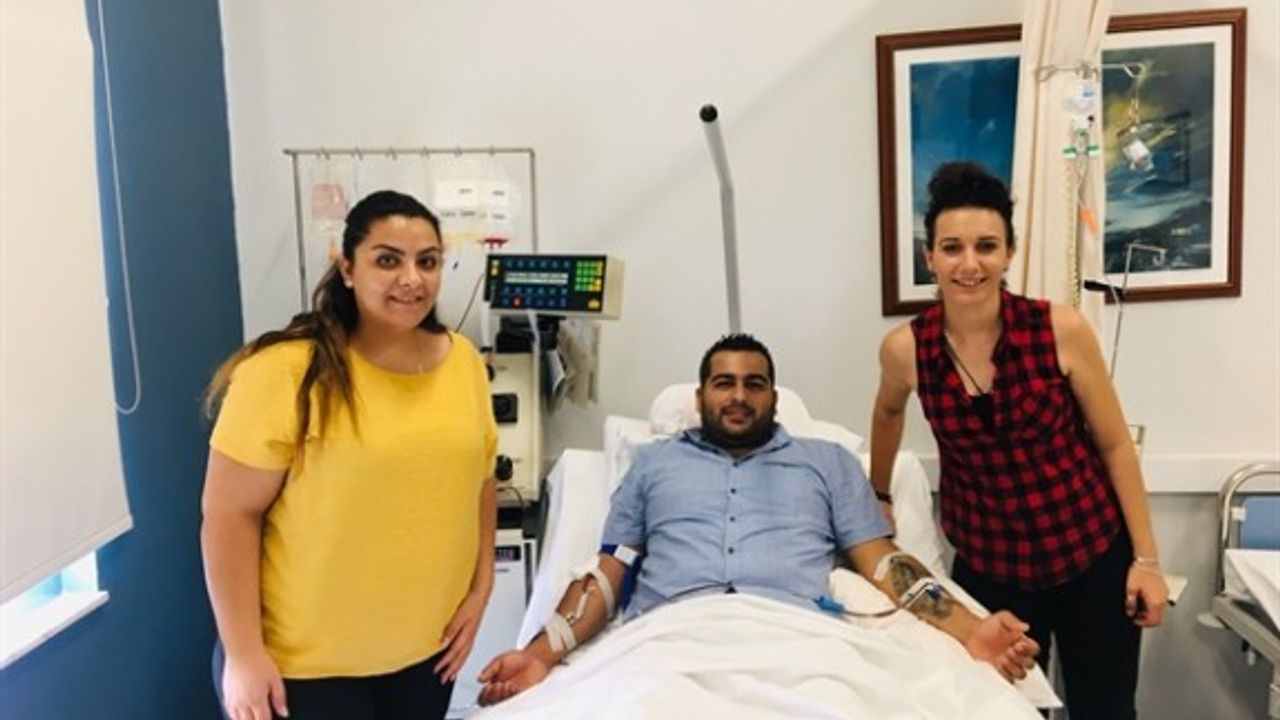 Donör Hasan Çolakoğlu genç hastaya umut oldu