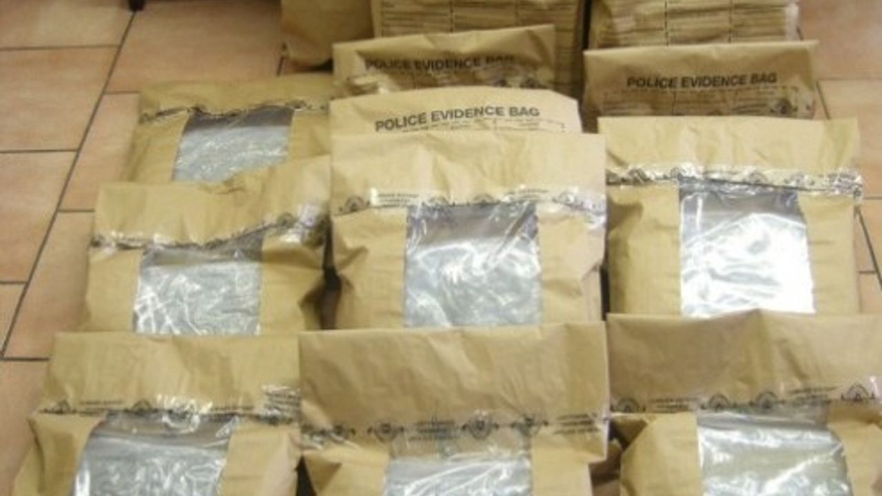 Limasol'da 34 kilo  uyuşturucu ele geçirildi