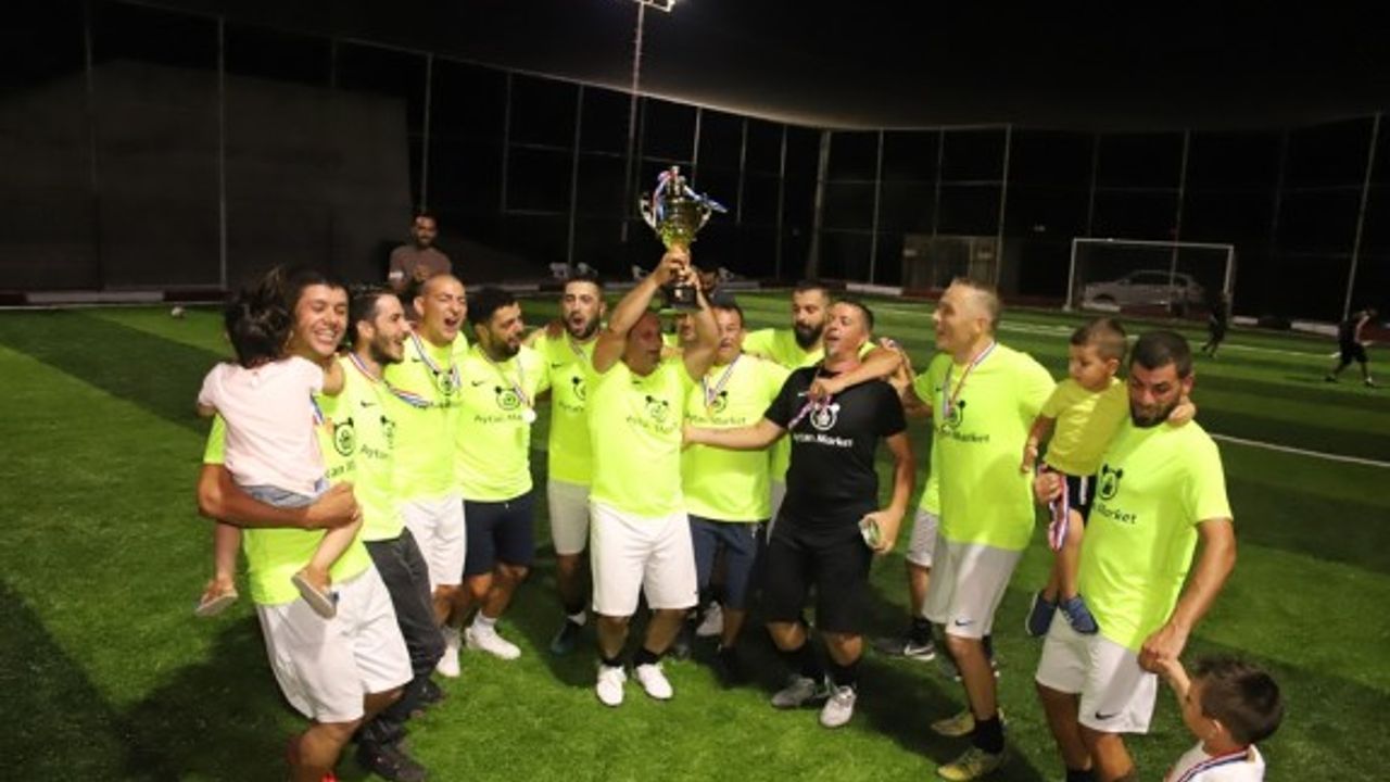 Naci Talat Turnuvasında şampiyon Aytan Market