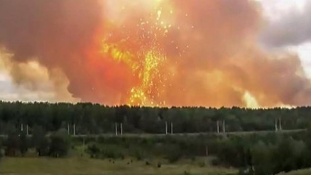 Rusya'da askeri birlikteki patlama sonrası nükleer sızıntı