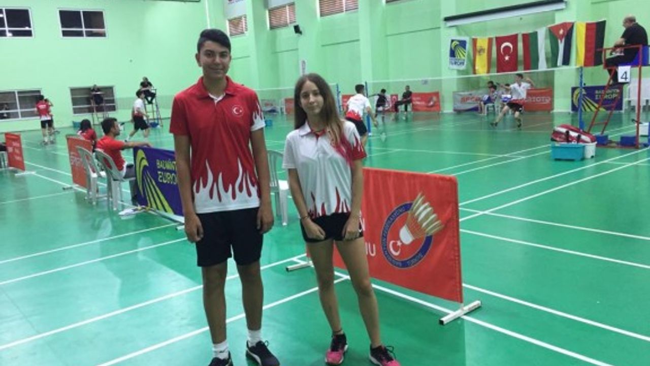 Seymen ve Eren, Ankara’da raket salladılar