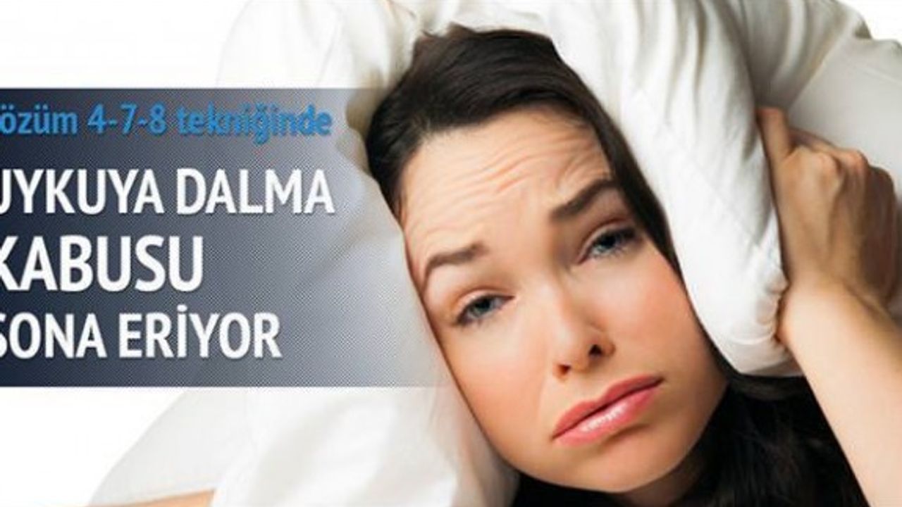 4-7-8 tekniğiyle uykuya dalın