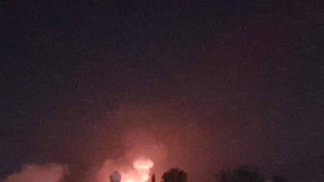 Çatalköy yakınındaki askeri bölükte cephanelik yangını