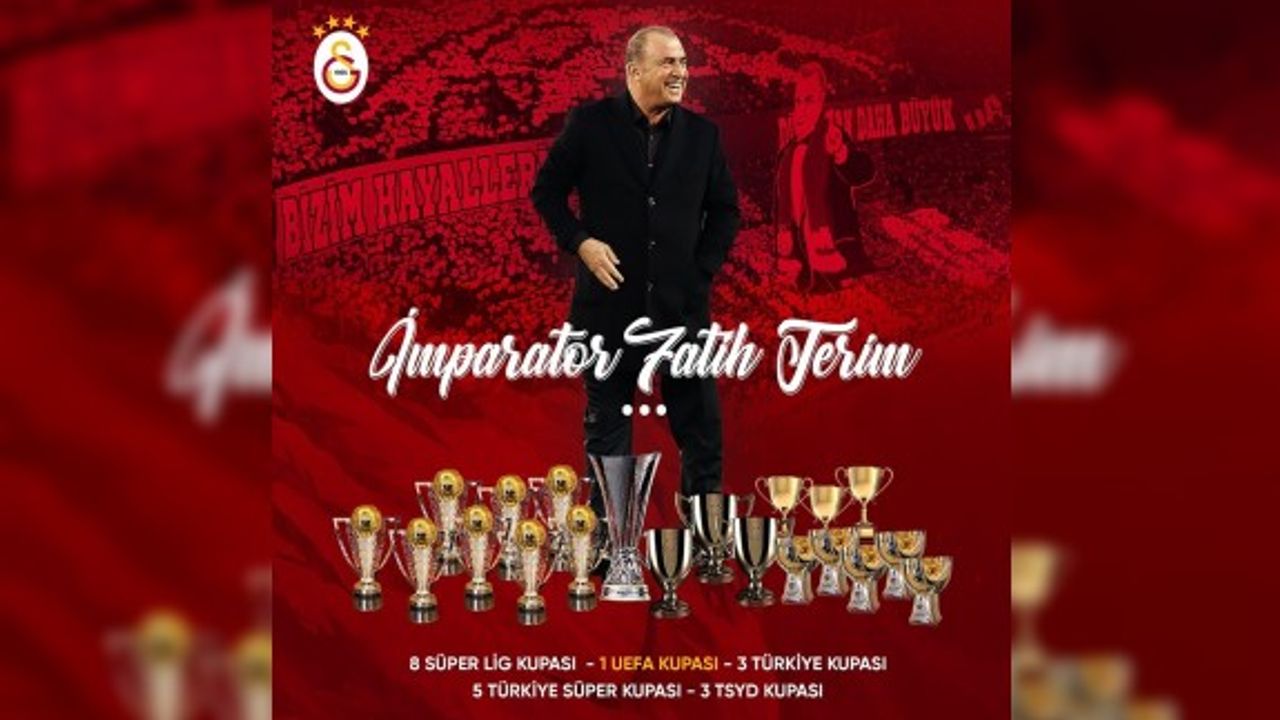 Galatasaray'dan Koç'a kupalı Terim yanıtı
