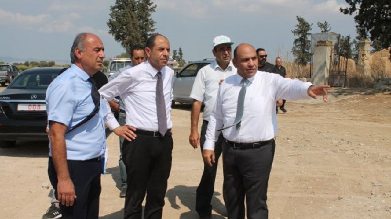 Güney Mesarya köy yolları bakıma alınıyor