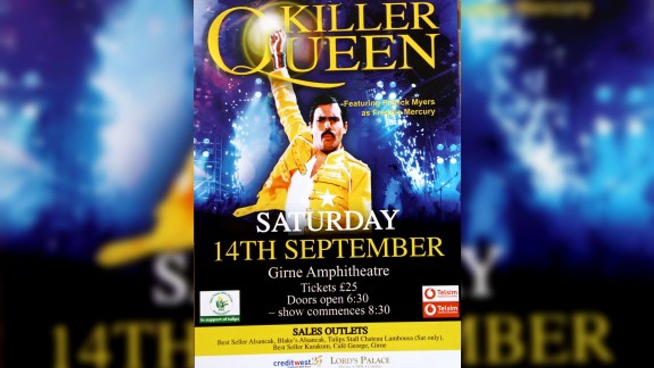 Killer Queen grubu Kanser hastaları için Girne'de konser verecek