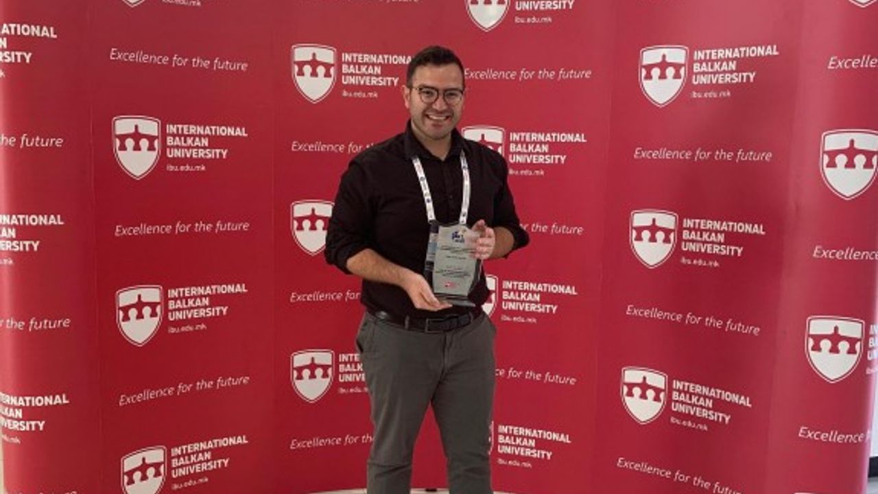 LAÜ akademisyeni Makedonya’da ödüle layık görüldü
