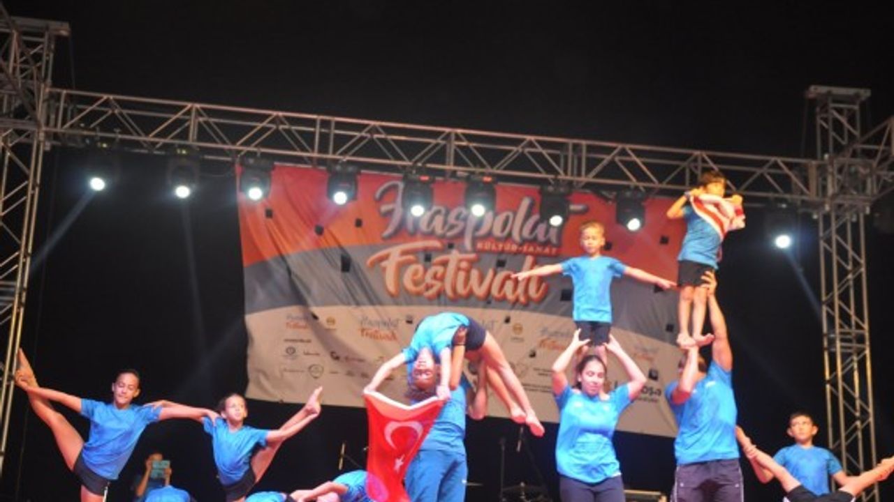 Lefkoşa cimnastikçileri, Haspolat'a renk kattı