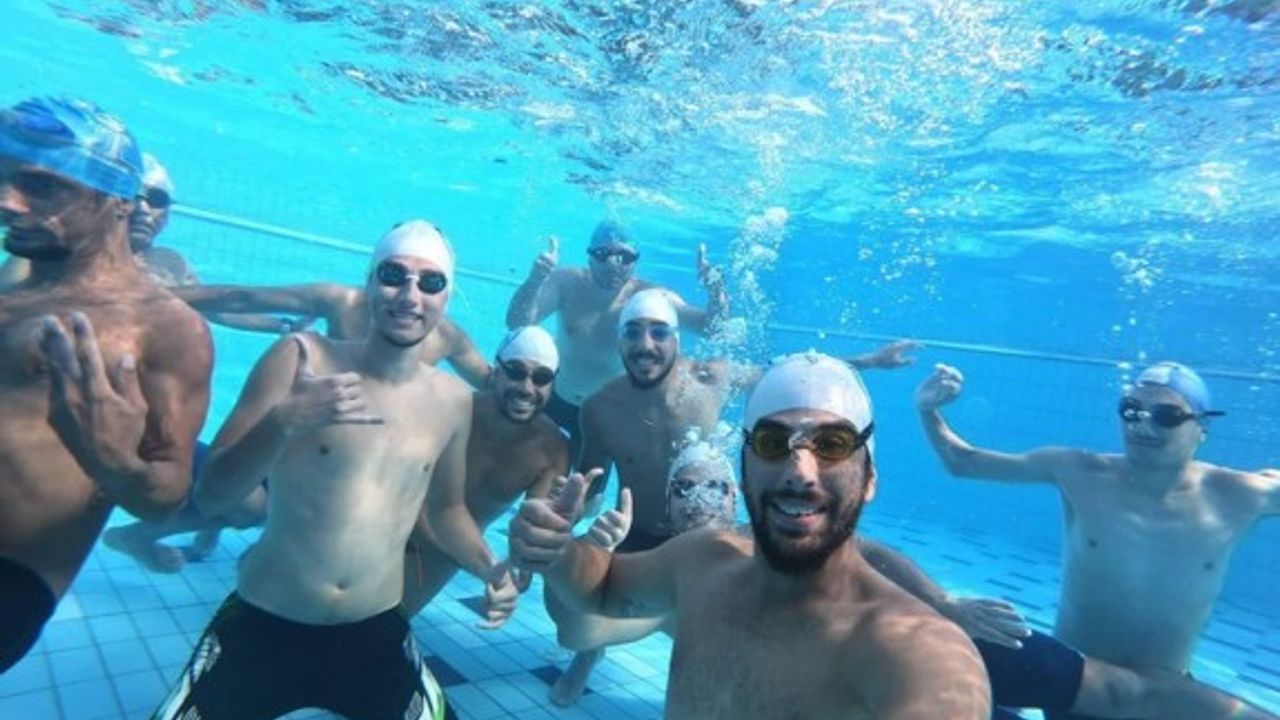 Tüfekçi triatletleri, İskele'de kamp yaptılar