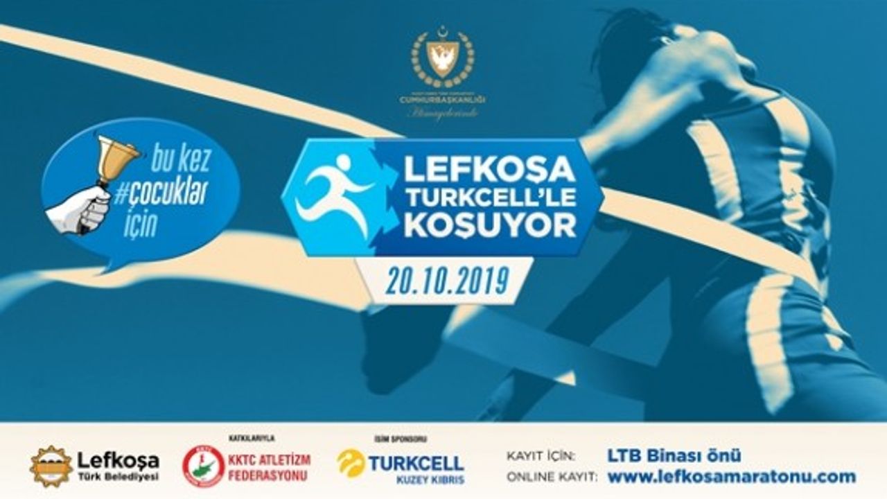 “Lefkoşa Turkcell’le Koşuyor” maraton kayıtları internetten de yapılabilir