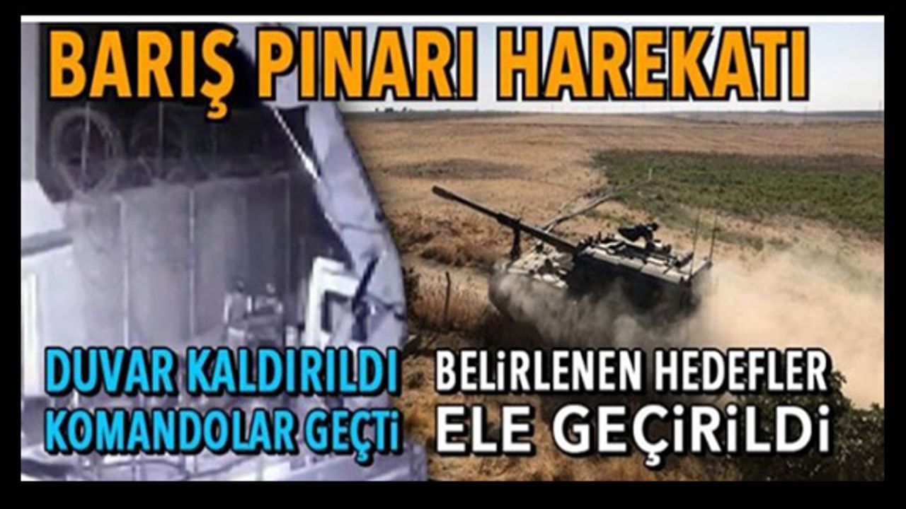 Resulayn'dan dumanlar yükseliyor (Barış Pınarı Harekatı'nda 2. gün)