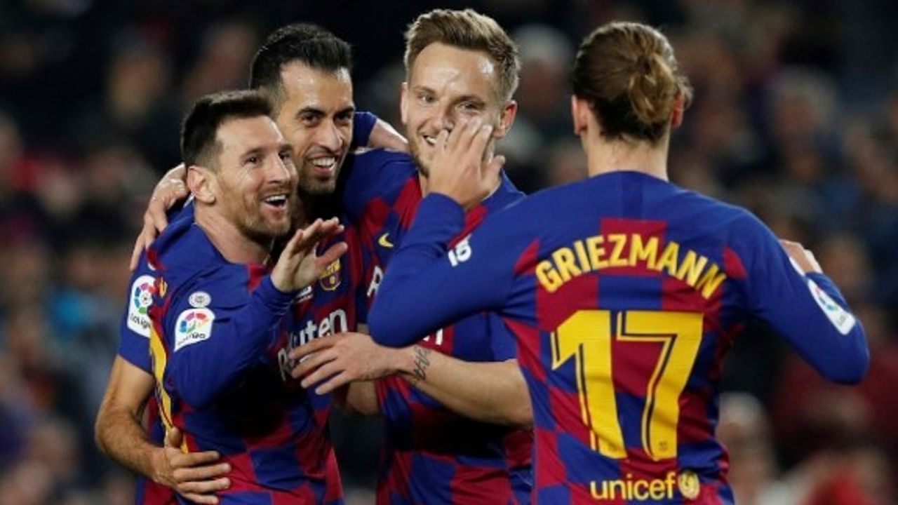 Barcelona Messi'nin rekoruyla galip