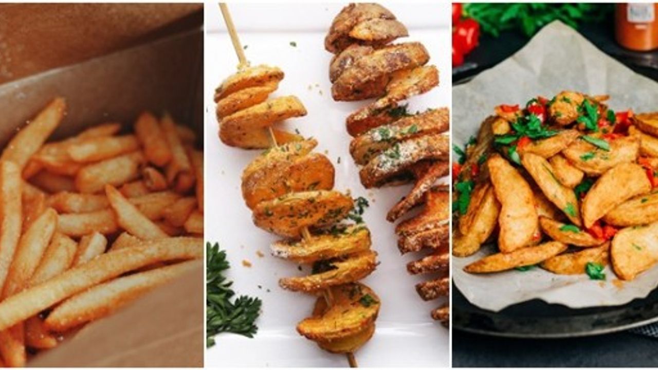 Birbirinden Lezzetli 16 Patates Kızartması Tarifi