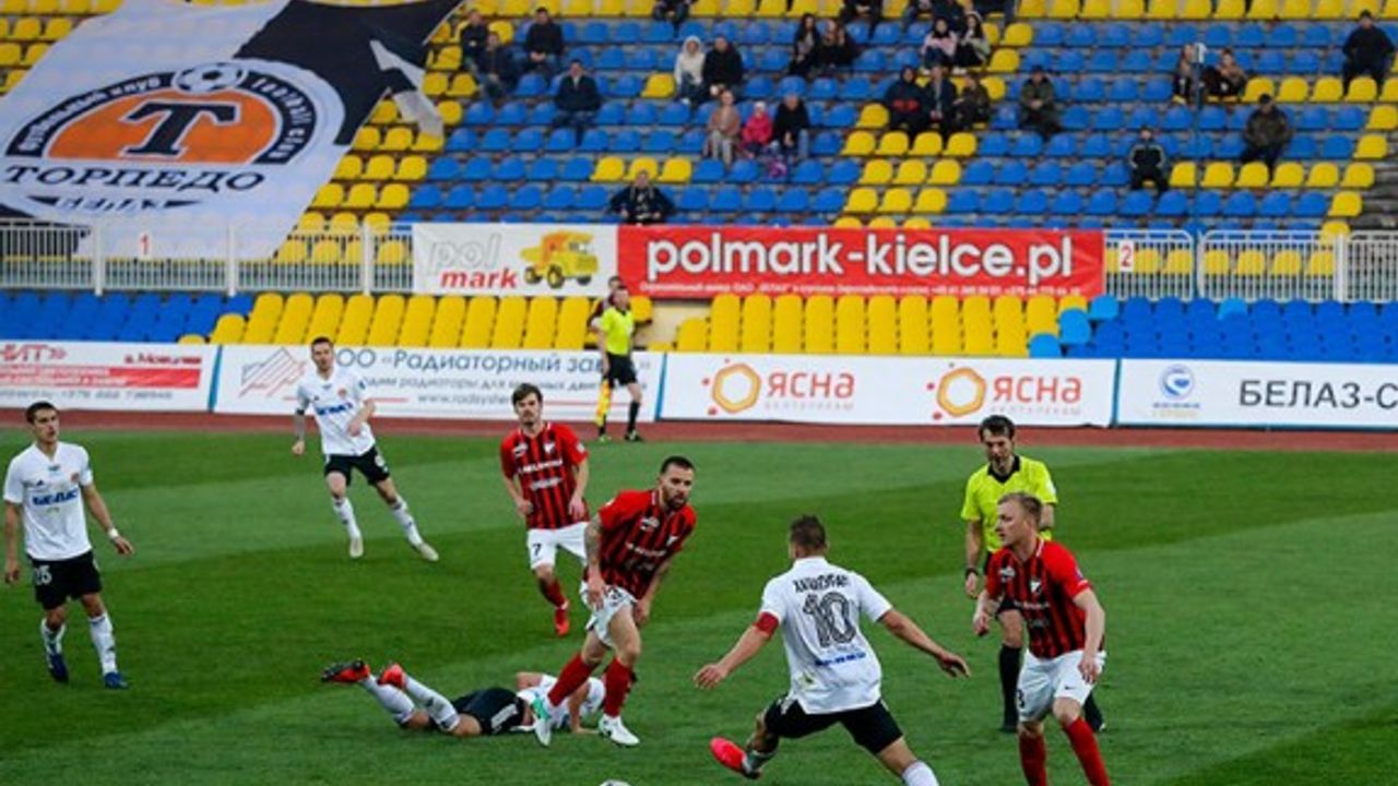 Belarus Premier Ligi oynanmaya devam ediyor