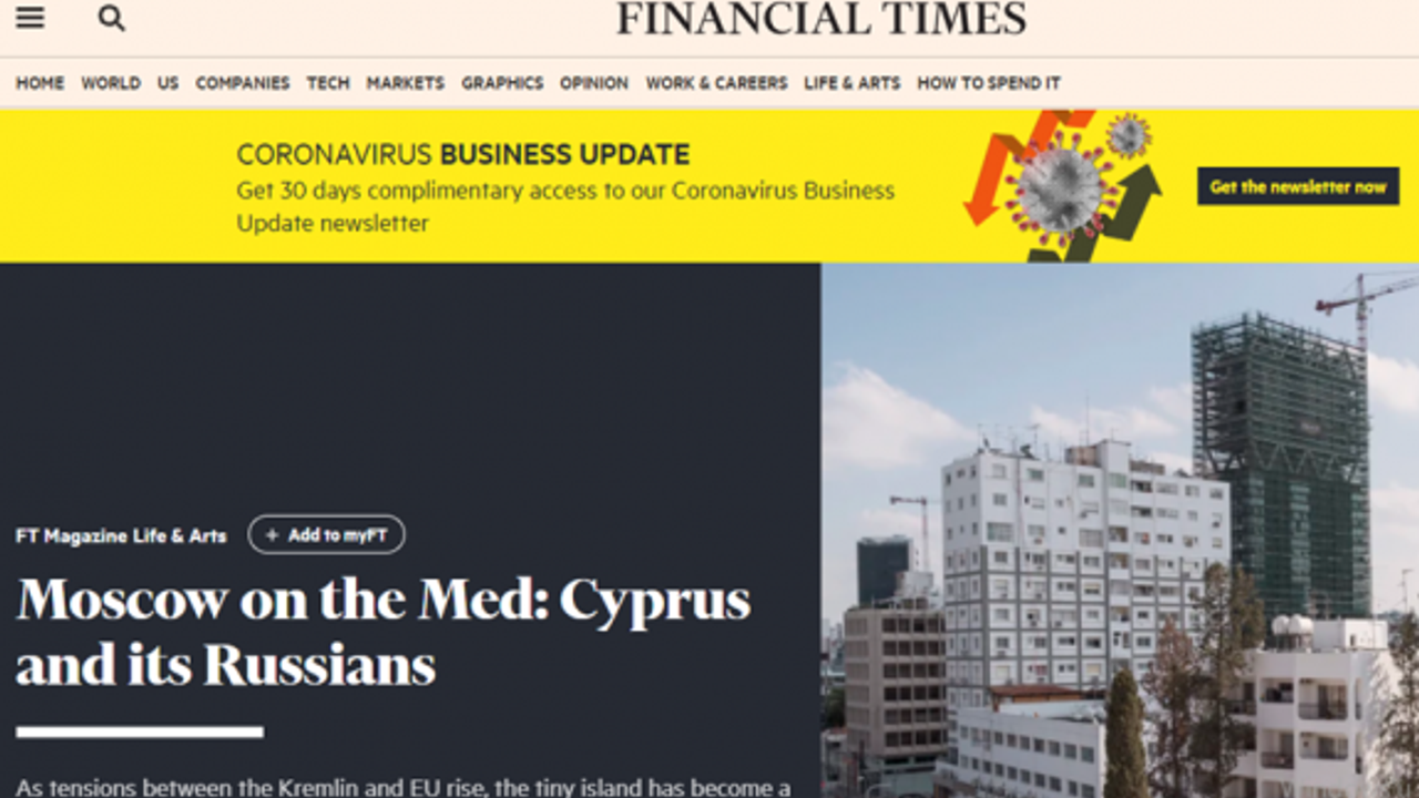 Rusya ile Güney Kıbrıs arasındaki ilişkiler bir kez daha mercek altında