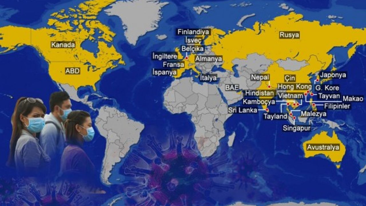 Corona virüs hangi ülkelerde hızla yayılıyor?