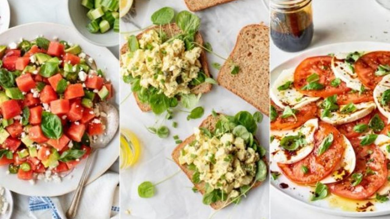 Yaz Akşamlarını Renklendirecek Farklı Salata Tarifleri