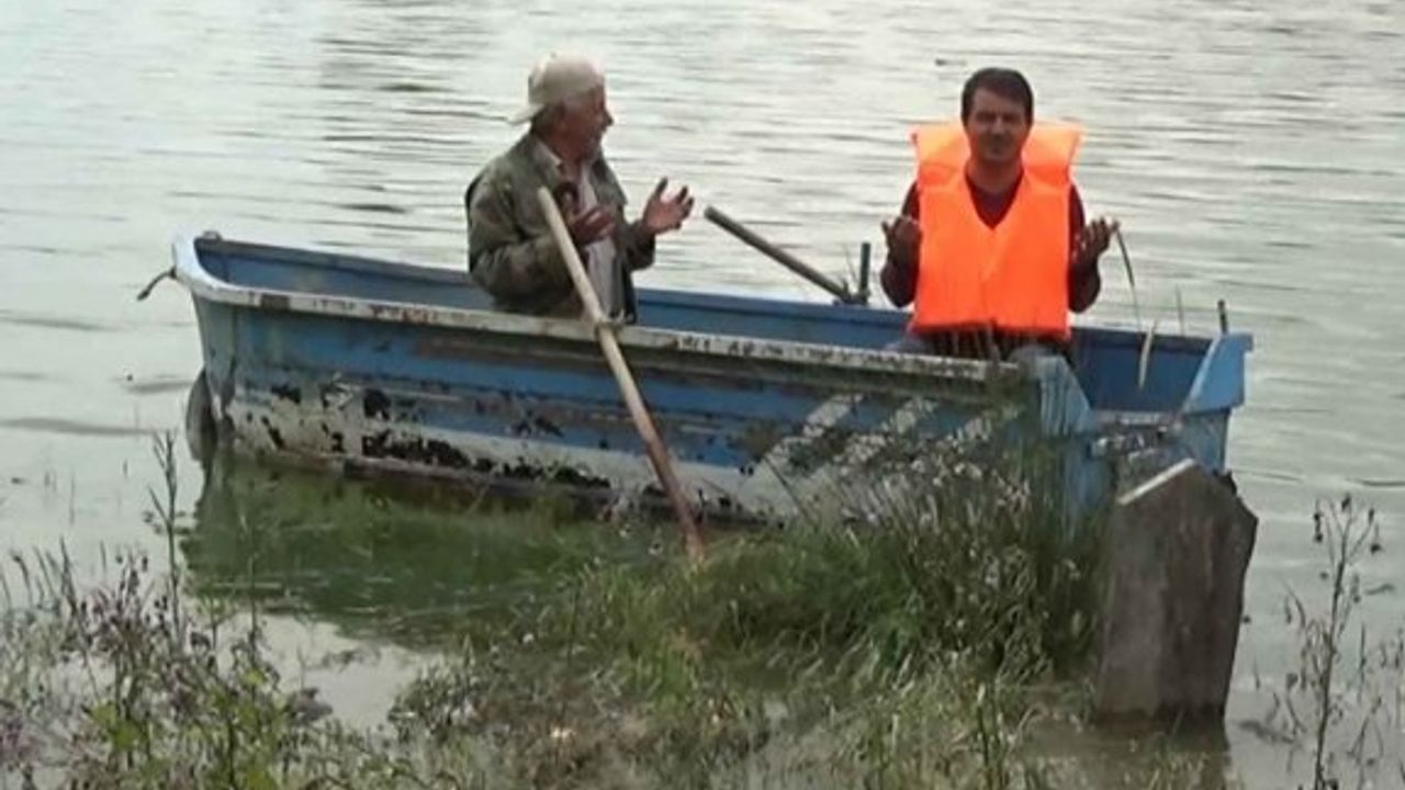Baraj suları çekilince mezarlık ziyaretleri başladı