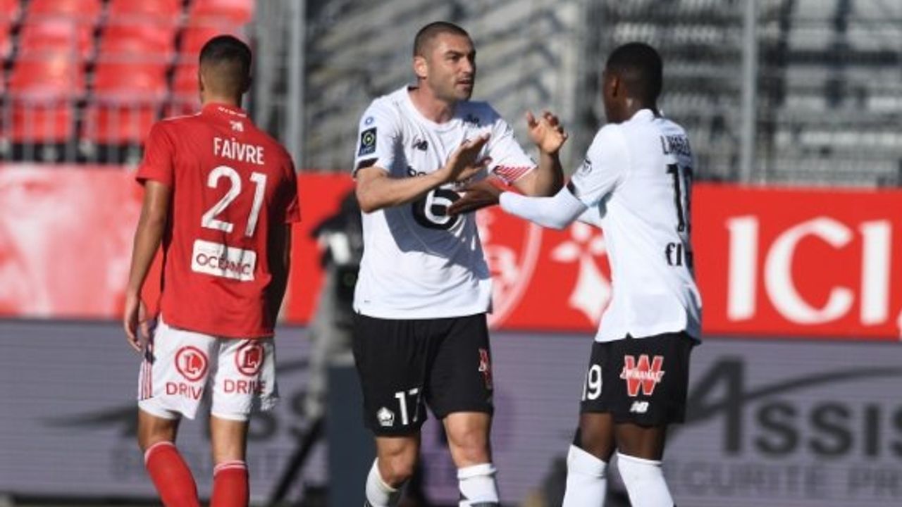 Burak Yılmaz'ın golleri Lille'e yetmedi
