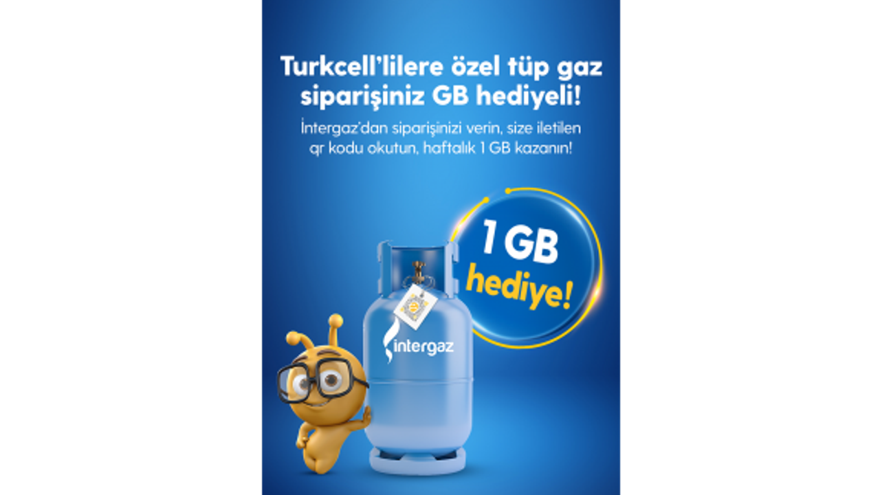 Kuzey Kıbrıs Turkcell’liler, İntergaz marka iş birliği ile kazanıyor