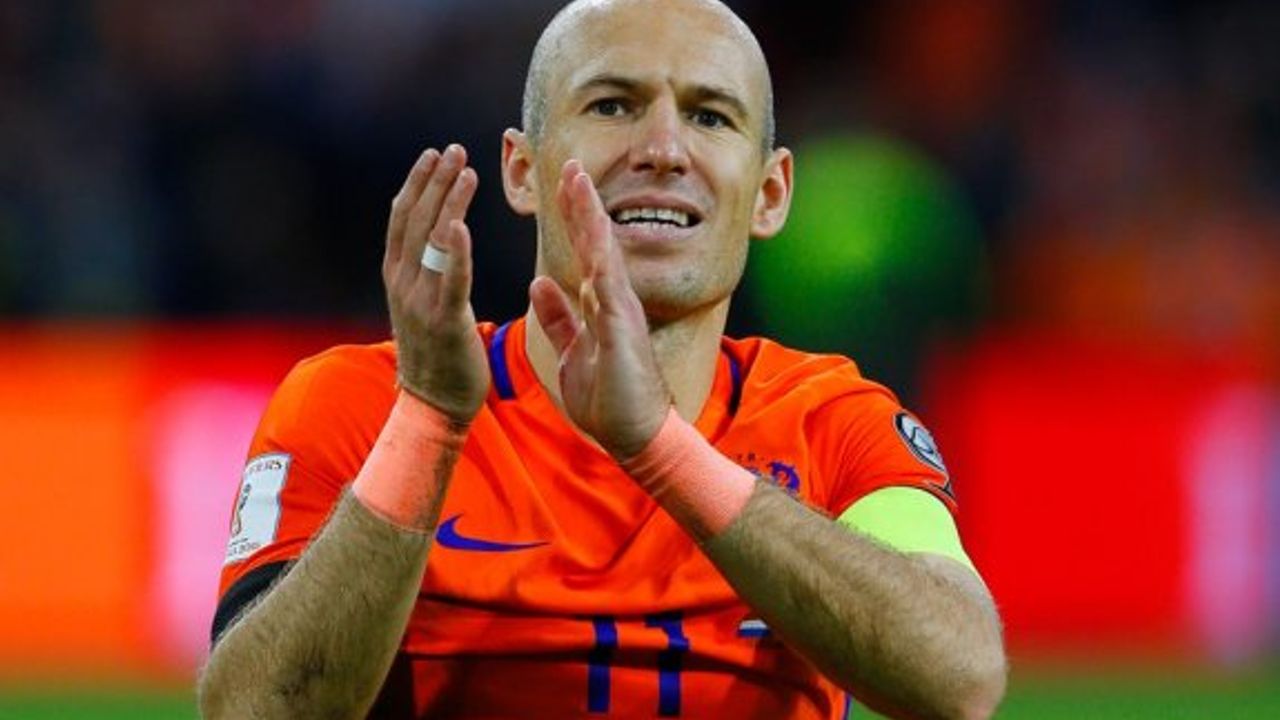 37 yaşındaki Arjen Robben'in yeni hedefi EURO 2020