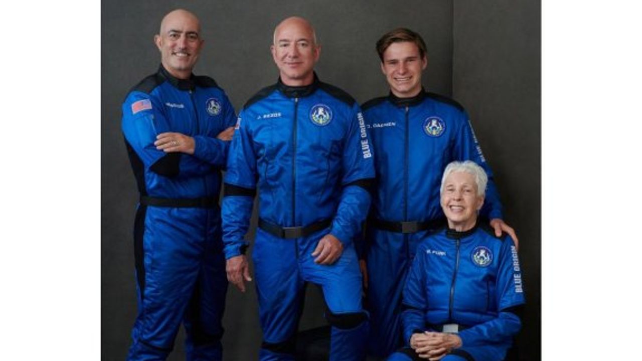 Uzaya giden en yaşlı, en genç ve en zengini birarada