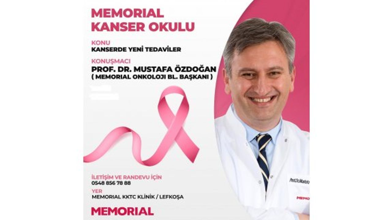 Prof.Dr. Özdoğan, Memorial KKTC Kliniği’nde hastalarıyla buluşuyor