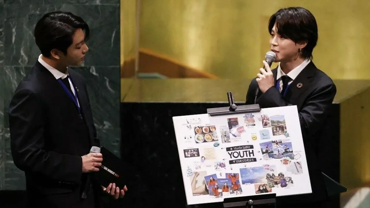 BTS grubu Birleşmiş Milletler Genel Kurulu'nda konuştu