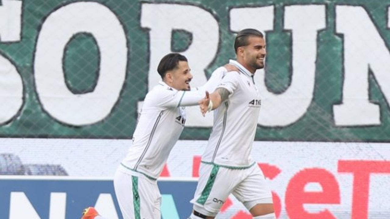 Konyaspor, Altay'ı 3 golle geçti