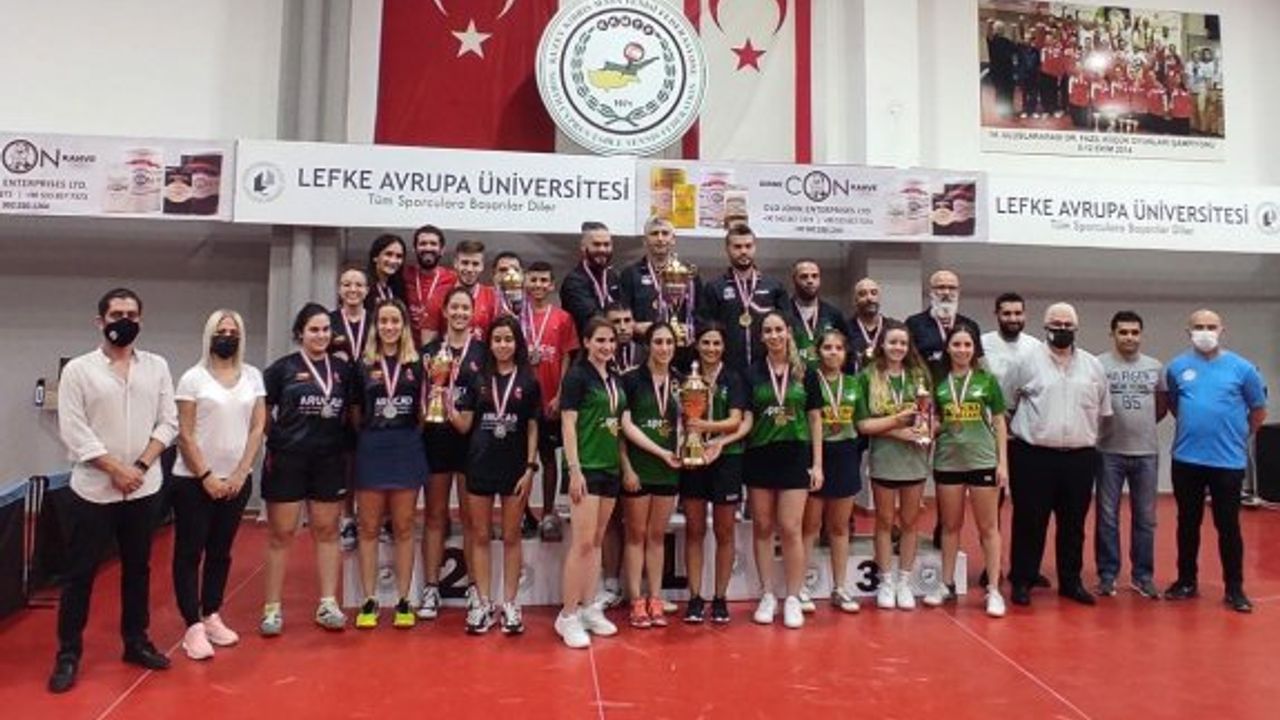 Masa Tenisinde KTSYD Kupası heyecanı yaşandı