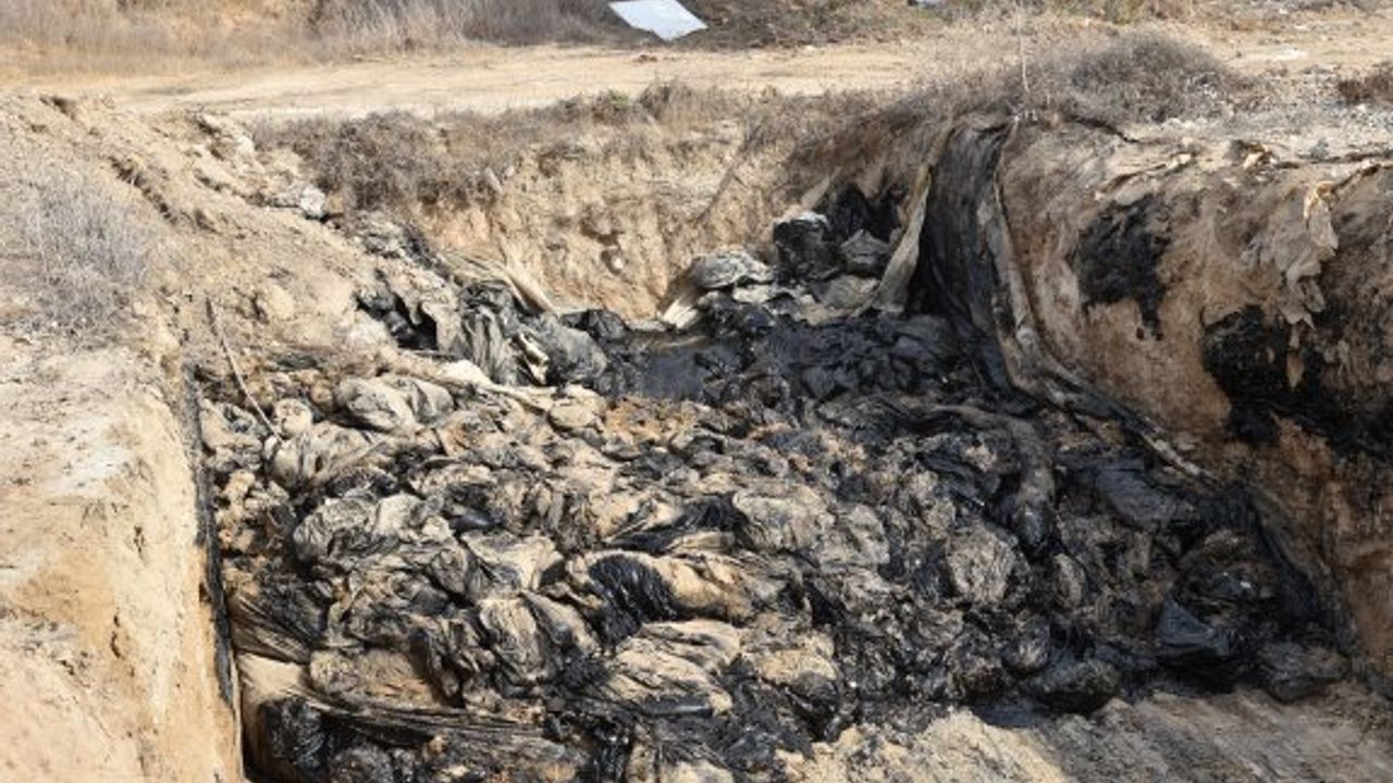 2 bin 500 ton atık 8 yıl sonra yok ediliyor