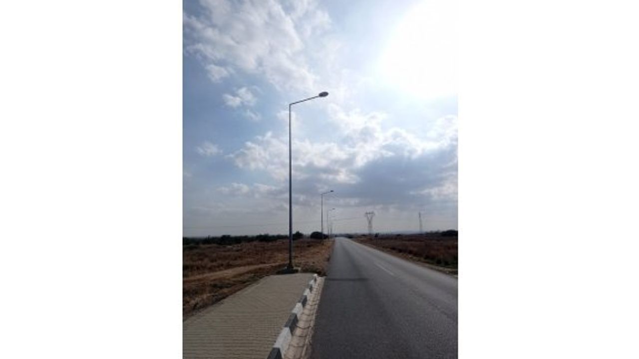 Akova-Yıldırım Yolu Aydınlatma Projesi 9 yıl sonra tamamlandı