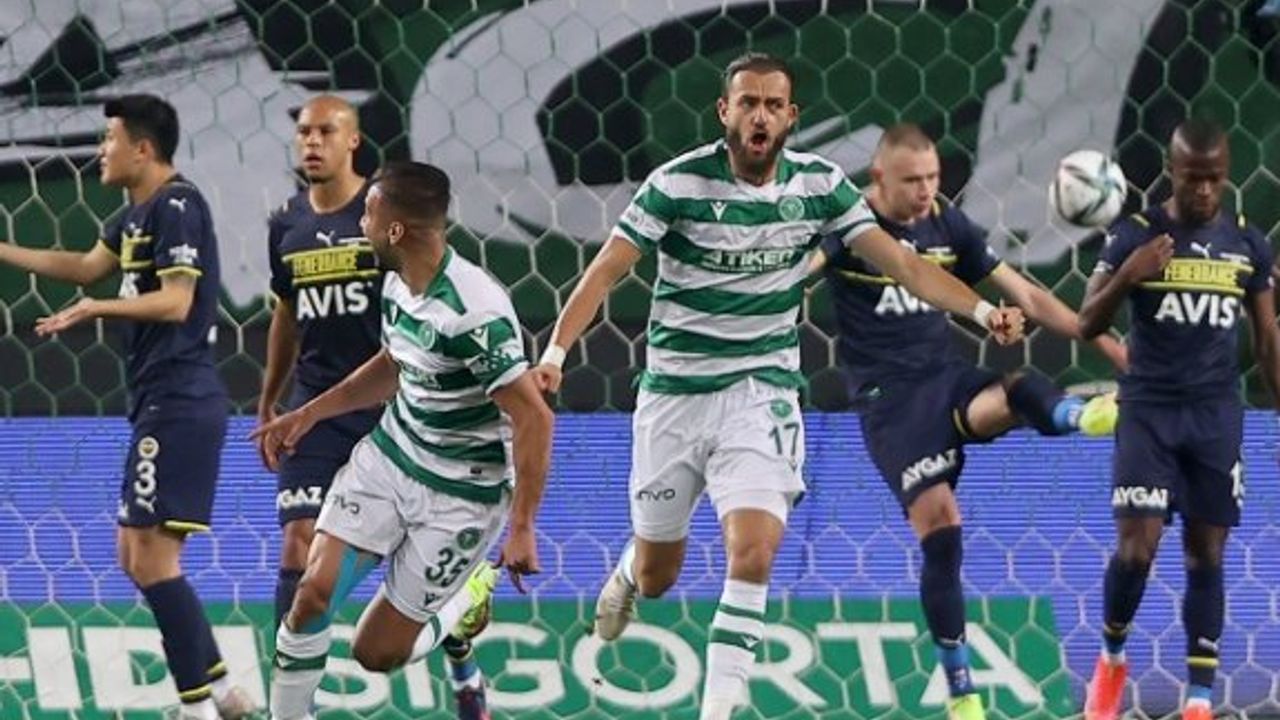 Fenerbahçe Konya'dan eli boş döndü