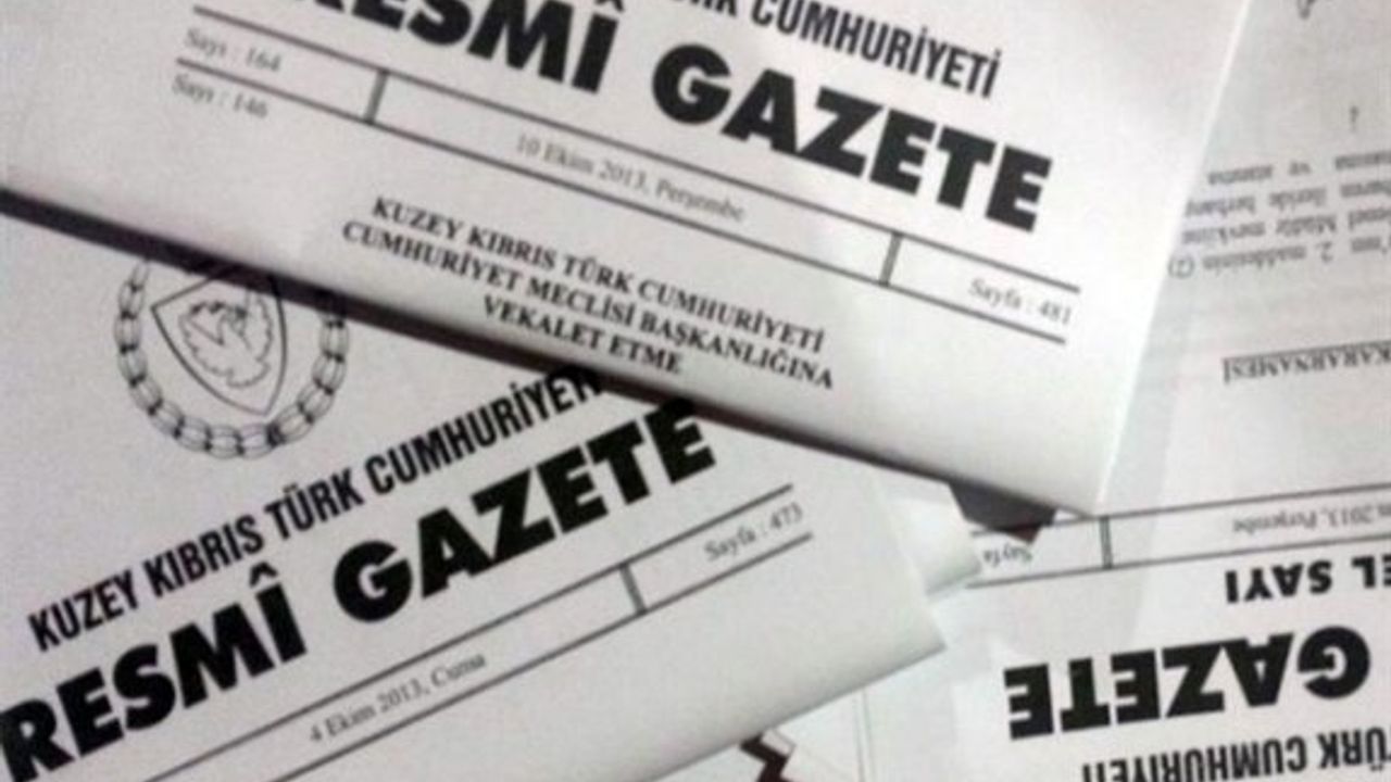 Bakanlıklara bağlı daireler Resmi Gazete’de yayımlandı