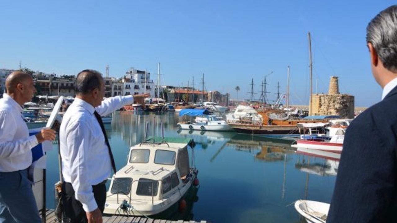 Girne Antik Liman’ın restorasyonu başladı