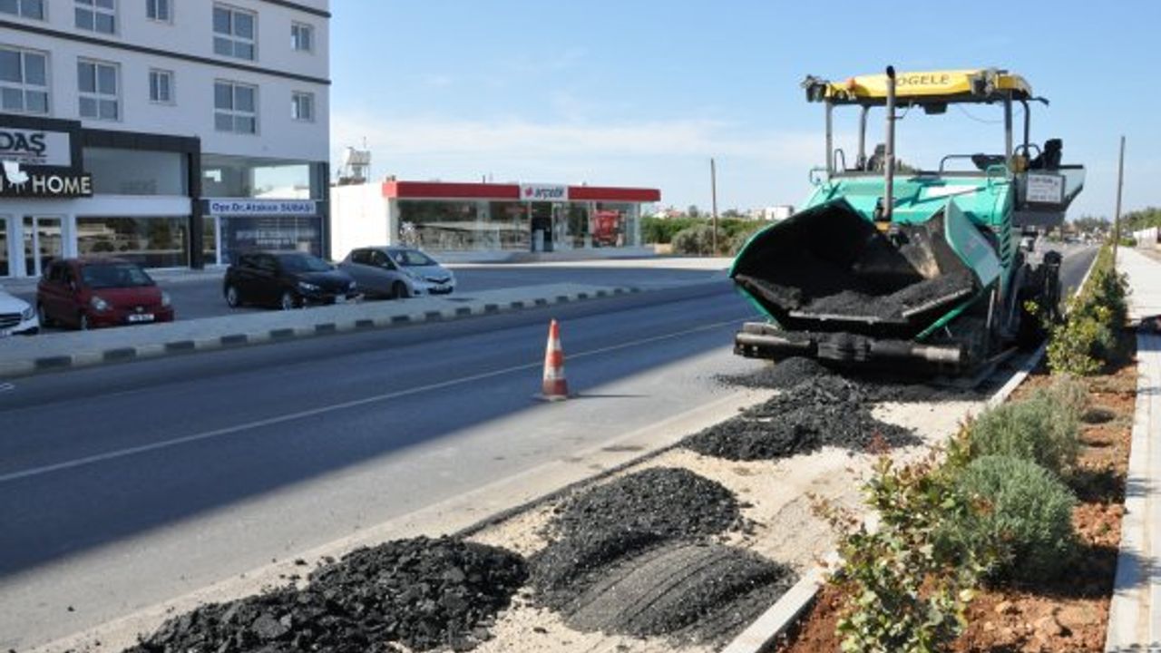 Güzelyurt Belediyesi alt yapı çalışmalarını sürdürüyor