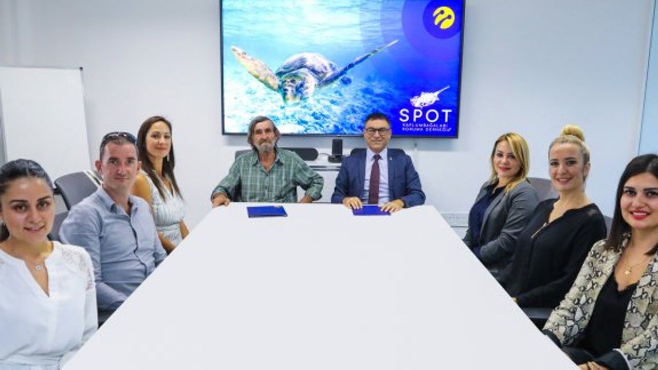 Kuzey Kıbrıs Turkcell ile Kaplumbağaları Koruma Derneği arasında işbirliği protokolü yenilendi