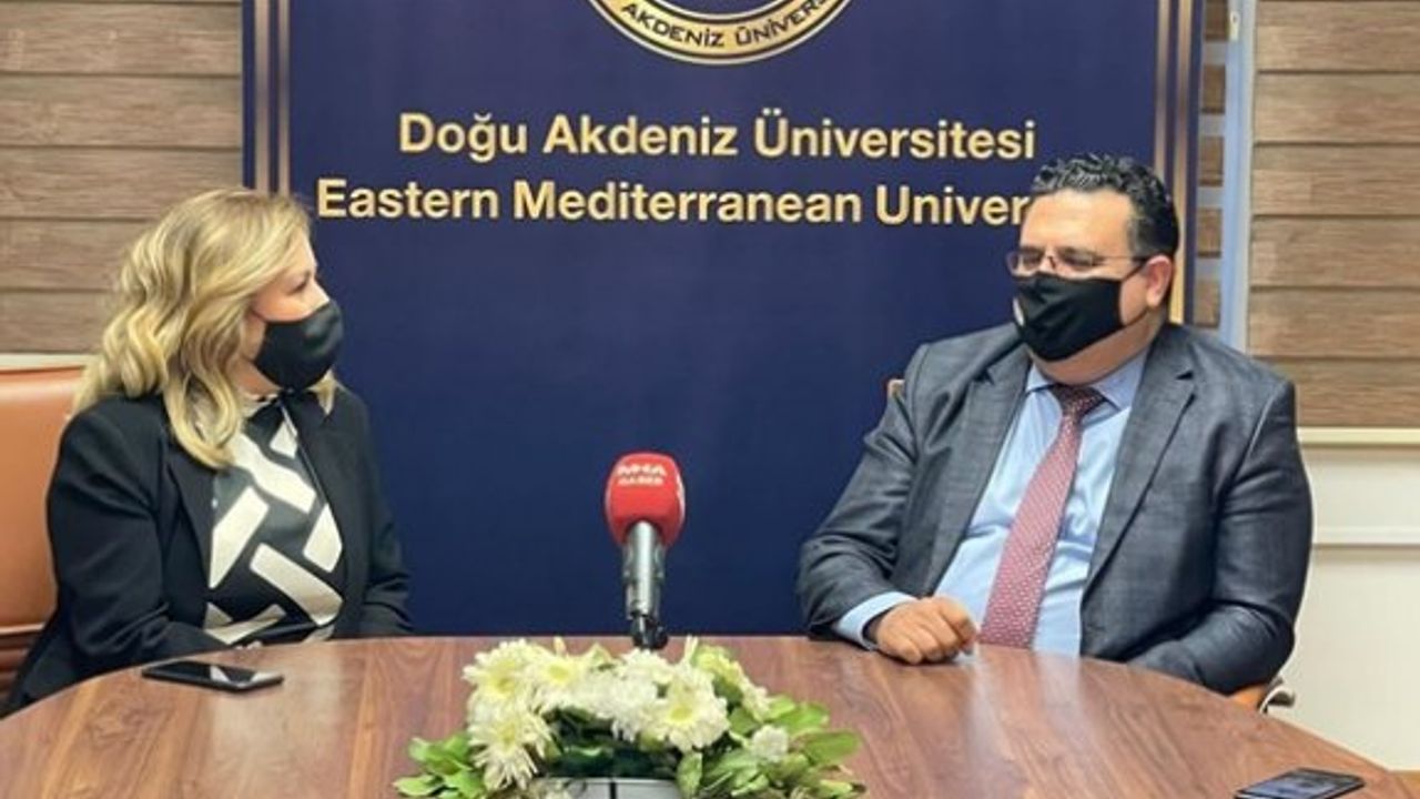 Sibel Tatar, DAÜ Rektörü Prof. Hocanın ile işbirliğini konuştu